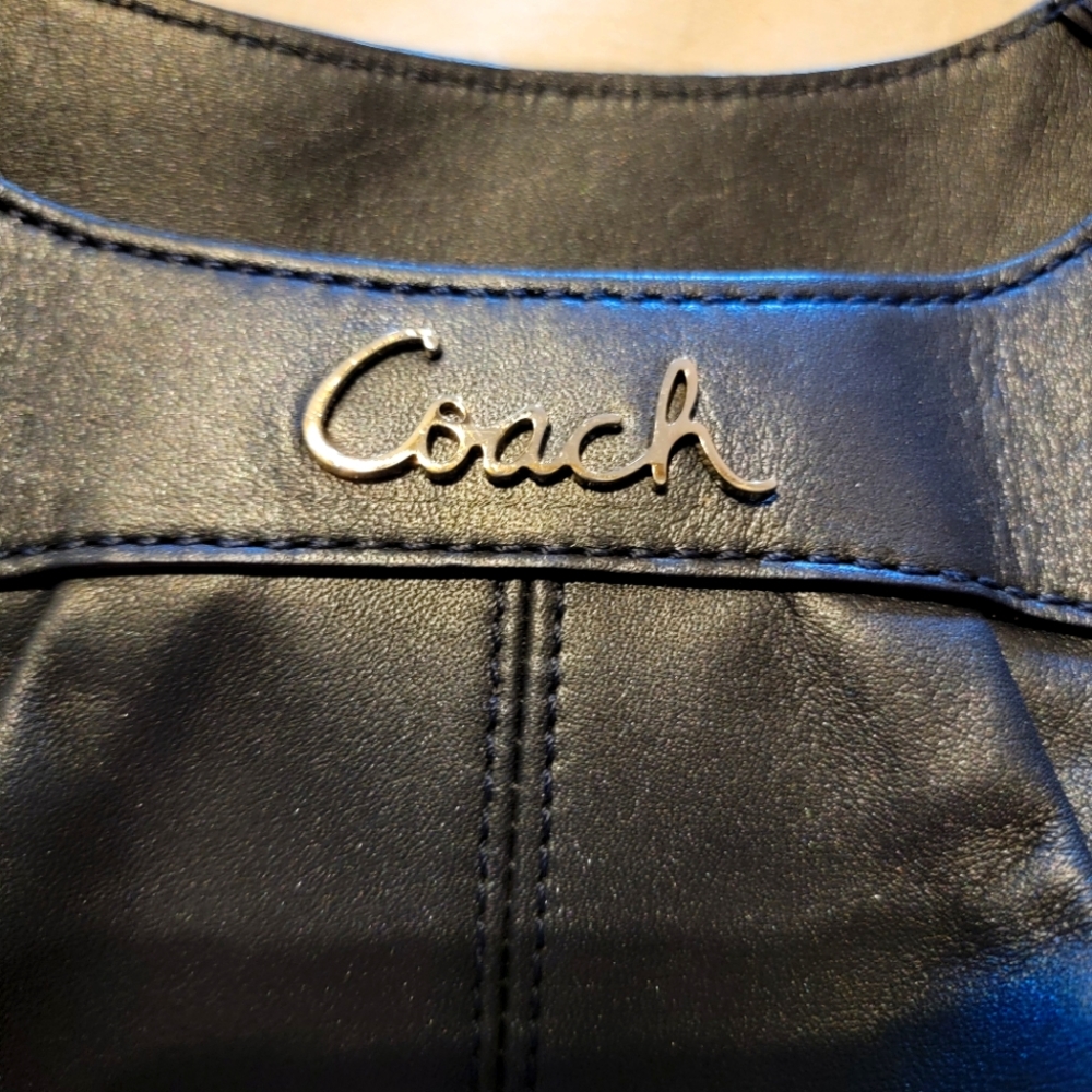 RARE BLUE COACH LEXI SATCHEL HANDBAG - L1120-F18829